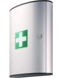 Аптечка Durable, метална, размер L, сребриста, 302 х 400 cm