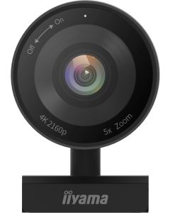IIYAMA UC-CAM10PRO-1, 4K UHD 2160p, 8,46MP, 120° зрително поле, микрофон, 5x увеличение, USB-C, черен
