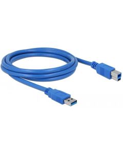Кабел Delock USB-A - USB-B, 2m