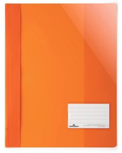 Durable Папка, A4+, PP, с джоб за визитка, оранжева