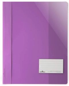 Durable Папка, A4+, PP, с джоб за визитка, светлолилава