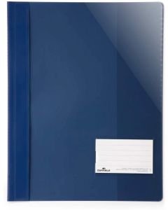 Durable Папка, A4+, PP, с джоб за визитка, Тъмносиня