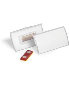 Durable Бадж Click Fold, с магнит, хоризонтален, 40 х 75 mm, 10 броя