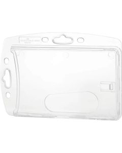 Durable Бадж Enclosed, хоризонтален и вертикален, за 1 карта, 10 броя