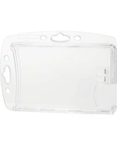 Durable Бадж Enclosed, хоризонтален и вертикален, за 2 карти, 10 броя