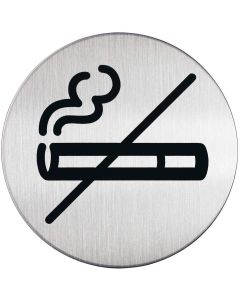 Durable Пиктограма - Пушенето забранено, алуминиева, диаметър 83 mm