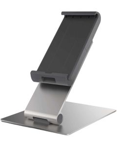 Поставка за таблет Durable Table, за маса или бюро, минимален диaгонал 7 инча, максимално тегло 1 kg, сребриста