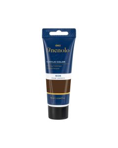 Deli Акрилна боя Finenolo, в тубичка, 75 ml, кафява