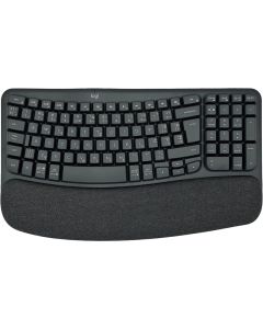 LOGITECH Wave Bluetooth ergonomic keyboard - GRAPHITE - US INT'L