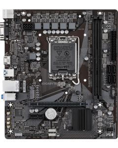 Дънна платка GIGABYTE H610M H V2 Socket 1700, DDR5 rev 1.0, Micro ATX