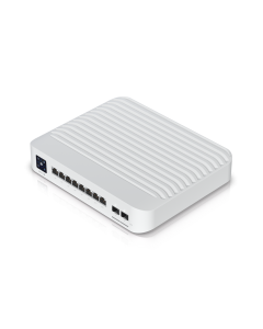Switch Ubiquiti USW-Pro-8-PoE, 8x Gbit RJ45, 6x Gbit PoE+, 2xSFP+ слота, 120W