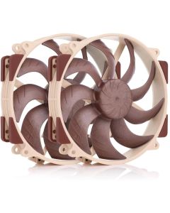 Комплект вентилатори Noctua NF-A14x25r G2 PWM Sx2-PP, 2 x Fan 140mm