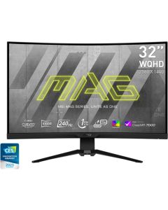 MSI MAG 325CQRXF, 31.5\", Rapid VA, 240Hz, 1ms, WQHD 2560x1440, FreeSync Premium