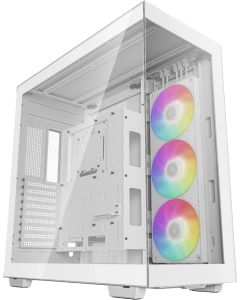 DeepCool кутия Case E-ATX - CH780 WH - Dual-Chamber