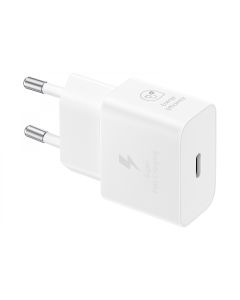 SAMSUNG Power Adapter 25W USB-C GaN with Cable White