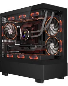 1stPlayer кутия Case mATX - MIKU Mi5 Black