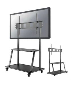 Neomounts Mobile Flat Screen Floor Stand (stand+trolley) (height: 137-162 cm) box 1&2