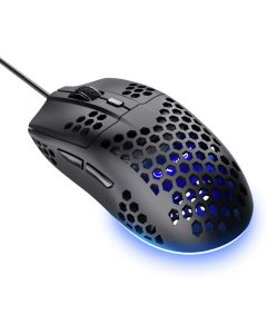 Геймърска TRUST GXT928 Helox Lightweight Mouse Черна
