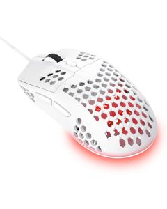 Геймърска TRUST GXT928W Helox Lightweight Mouse Бяла