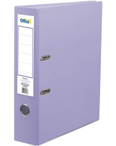 Office 1 Класьор, 8 cm, PP, с метален кант, люляк