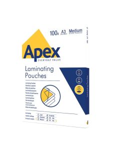 Фолио за ламиниране Apex, A3, 125 μm, 100 броя