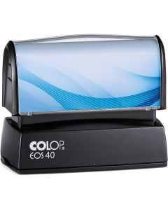 Colop Печат EOS, 40F, джобен, правоъгълен, 59 x 23 mm, син