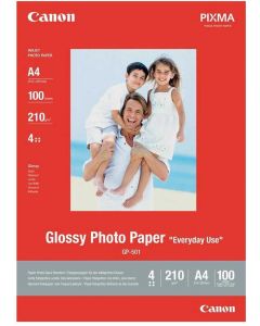 Фото хартия Glossy GP-501, 210 g-m2, A4, 100 листа