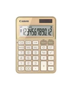 Настолен калкулатор Canon KS-125KB, 12-разряден, златист
