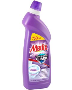 Medix за тоалетна Total Power Guard, лавандула, 750 ml, лилав