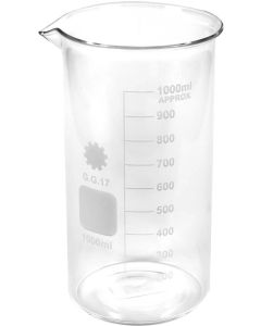 Gelsonlab Чаша бехер, стъклена, 1000 ml