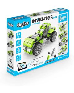 Engino Конструктор Inventor Mechanics - Плажно бъги, 5 в 1