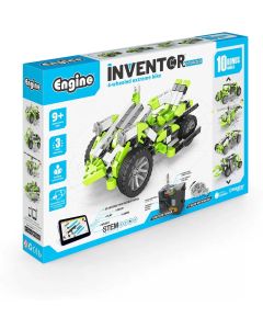 Engino Конструктор Inventor Motorized - 4 колесен велосипед, 10 в 1