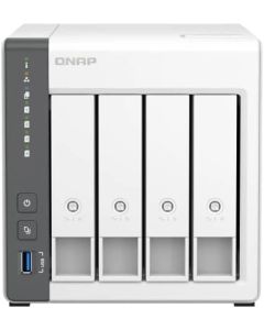 QNAP TS-433-4G-EU, Mali-G52, 4 GB, 2.5G, 1G, 100Mbps, Tower, LAN, USB, HDD, LAN, USB, HDD
