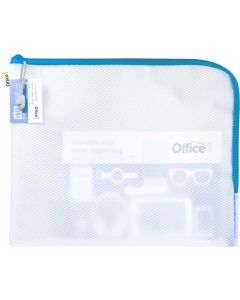 Office 1 Папка Versatile, A4+, с цип, син