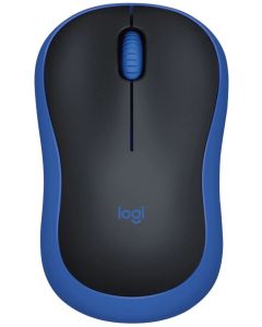 МИШКА LOGITECH M185B - Wireless - Черна/Синя - PN 910-002239