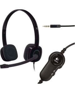 СЛУШАЛКИ LOGITECH H151 - Wired - Черни- PN 981-000589
