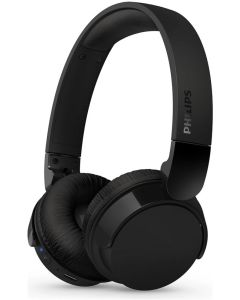 PHILIPS, Bluetooth слушалки 32мм, мембрани, меки, наушници, Черен