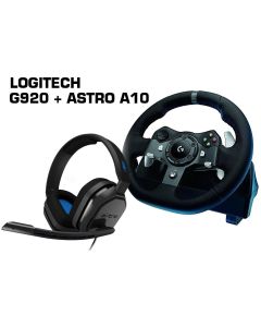 Волан Logitech Driving Force G920 за Xbox One - PC + геймърски слушалки Astro A10