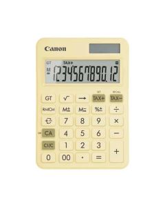 Настолен калкулатор Canon LS-125KB, 12-разряден, жълт