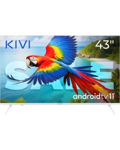 43\', UHD, Android TV 11, Бял, 3840x2160, 60 Hz, Звук 2x12W, 53 kWh/1000h , BT5.1, HDMI