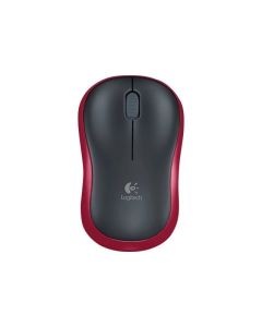 МИШКА LOGITECH M185 - Wireless - Червена/Черна - PN 910-002240