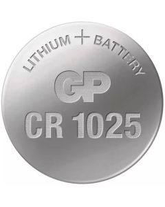 Литиева бутонна батерия GP CR1025 3V 1 бр. в блистер -цена за 1 бр.-