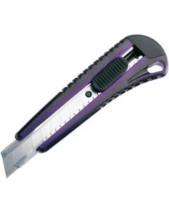 Rapesco Макетен нож, усилен, с метална шина, голям, 18 mm
