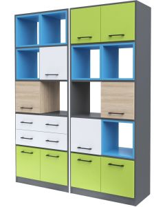 Композиция RFG Libra KM-KL, 1532 х 400 х 1993 mm, ПДЧ 18 mm