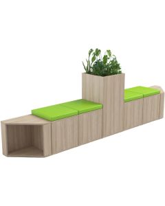 Композиция RFG PDM-K5, 2800 х 400 х 799 mm, ПДЧ 18 mm