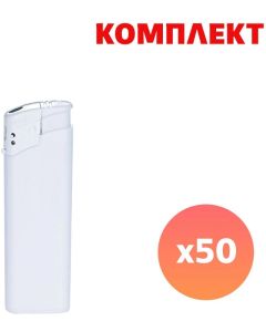 Tom Запалка ЕB-15, пластмасова, бяла, с пълноцветен печат, 50 броя