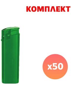 Tom Запалка ЕB-15, пластмасова, зелена, с пълноцветен печат, 50 броя