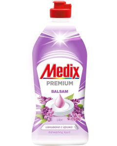 Препарат за миене на съдове Medix Beauty Balsam, люляк, 415 ml, виолетов