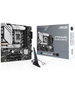 ASUS PRIME B760M-A WIFI D4, LGA1700, Core 12, 13,14, DDR4, 3200 MHz,128 GB, 802.11ax