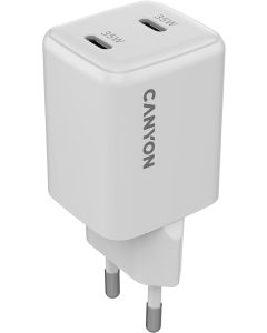 CANYON charger CU35CC GaN 35W 2xPD EU White